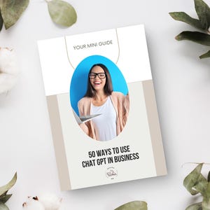 50 Ways to use Chatgpt for Business | Digital PDF Download | 11 Pages
