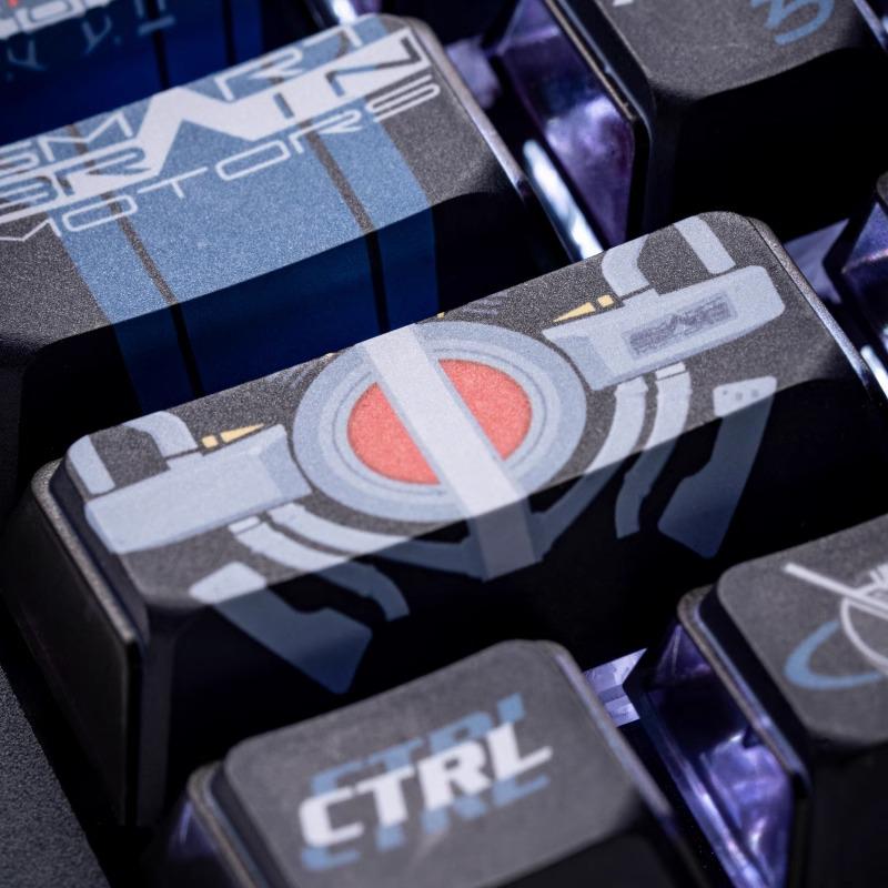 クールな仮面ライダーをテーマにしたメカニカルキーボード用キー