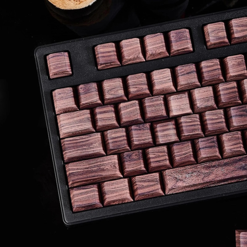 Wooden Pattern Keycaps Wooden Keycaps - Etsy