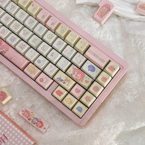 Cherry keycaps - Etsy Polska