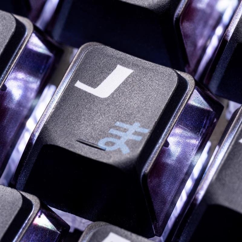 クールな仮面ライダーをテーマにしたメカニカルキーボード用キー