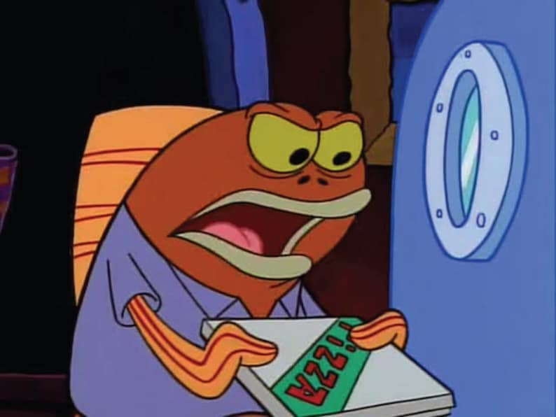 Spongebob Squarepants DIET DR. KELP 2 Liter Bottle Label Etsy