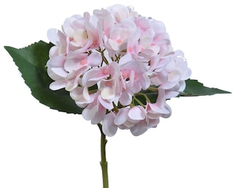 Silk Pink Hydrangea Fake Pink Hydrangea for Home Decor Pink Hydrangea for Wedding Flowers Mason Jar Hydrangea for Home Decor