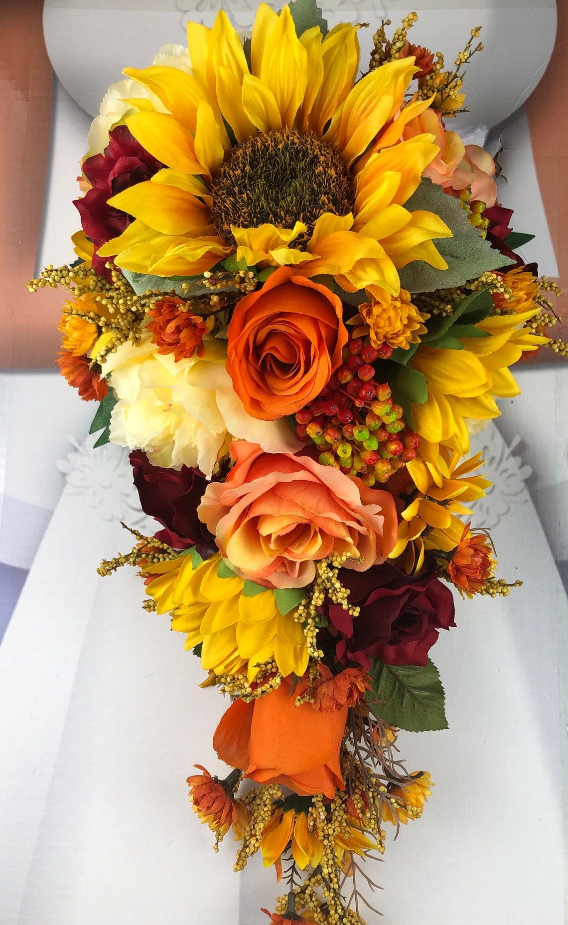 Vintage Fall Weddings with Sunflowers