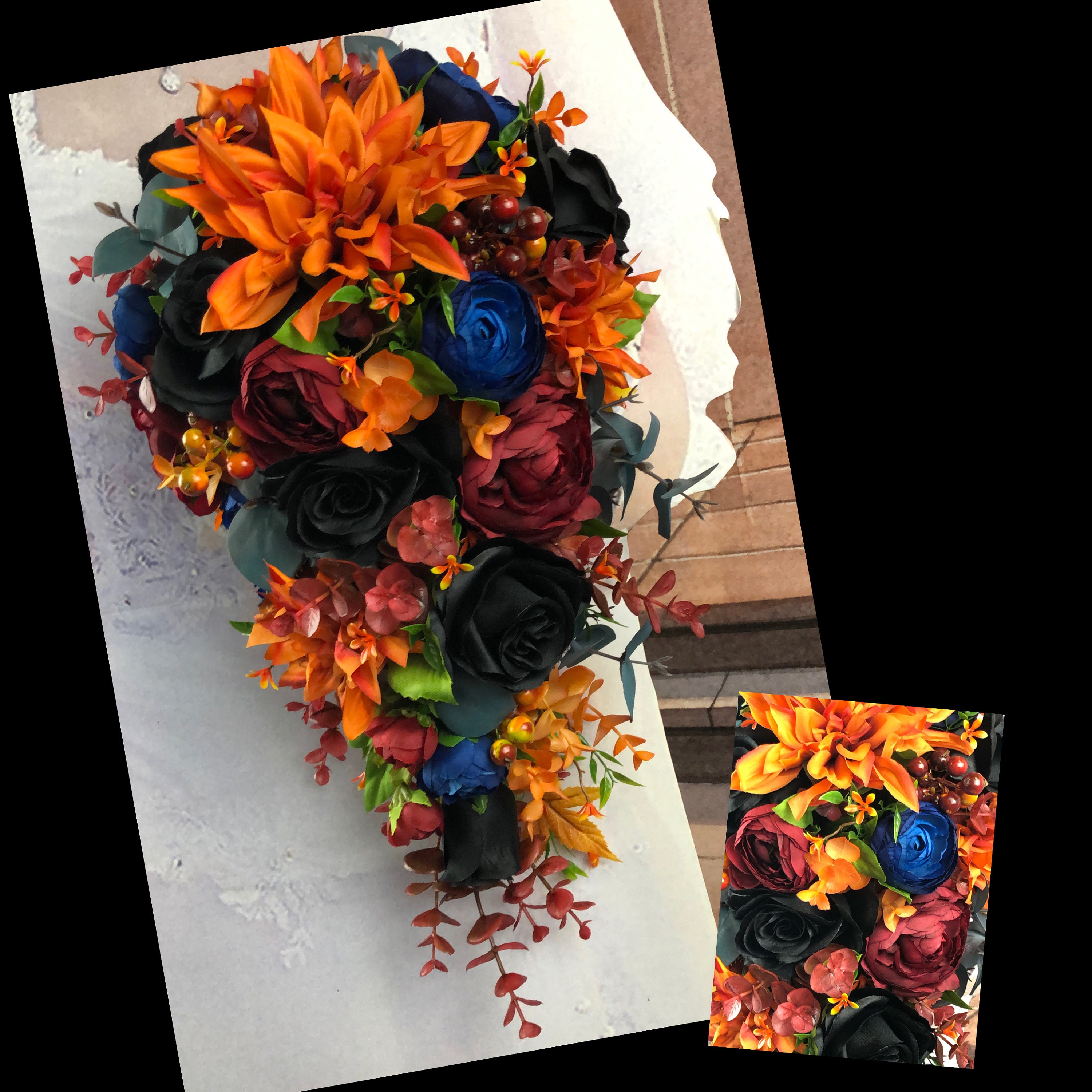 Magic Roses Bouquet Black Magic Roses Wedding Bouquet