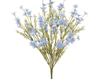 Forget-me-not Flowers Blue Forget-me-nots for Home Decor Artificial Forget-me-nots for Wedding Flowers Silk Forget-me-nots Blue Flowers