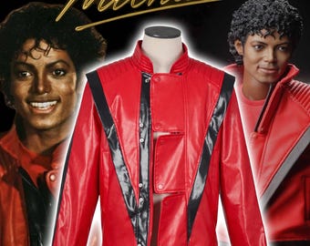 Michael Jackson-thrillerjack, film uit 2026 | Rood leren King of Pop-kostuum