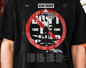 ASAP Rocky Don’t Be Dumb Tour T-Shirt - Hip Hop Rap Streetwear Grafik-T-Shirt