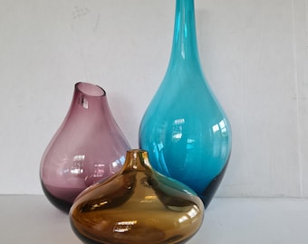 Set aus drei Ikea Salong-Vasen von Johanna Jelinek