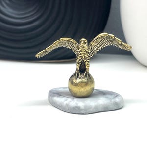 Brass eagle on globe - Etsy 日本