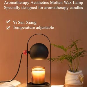 Creative Handle Aromatherapy Wax Melting Lamp Personalized Adjustment Home Bedroom Living Room Atmosphere Decoration Lighting