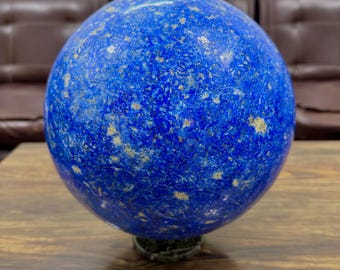 Lapis Lazuli with pyrites High End Quality Sphere 16 Kgs.