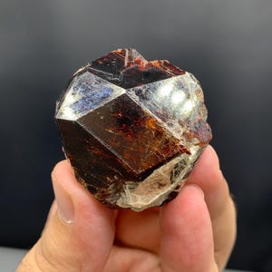 Spessartine Garnet with Mica from Skardu Pakistan.