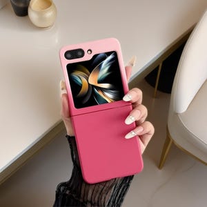 Ultra Thin Liquid PC Case for Samsung Galaxy Z Flip 6 5 Z Flip 4 3 Gradient Color Hard Shockproof Cover for Samsung ZFlip6 ZFlip5