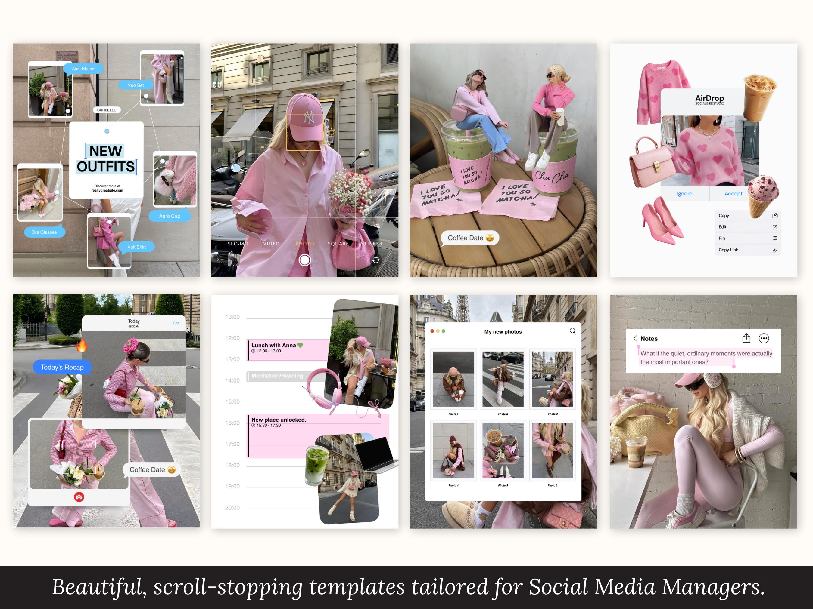 Trendy Ios Core Instagram Content Creator Templates, Digital Marketing ...