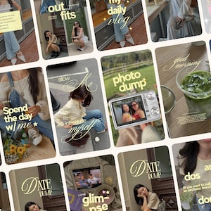 Viral Aesthetic Reel Templates, Ios Reel Covers, IG Reels, SMM Viral, Coach Influencer, Content Creator Pack, Editable Social Media Covers. image 2