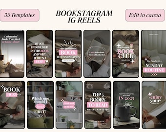 35 rolek książkowych na Instagramie, estetyczne rolki książkowe dla autorów, miłośników książek, influencerów książkowych, twórców treści, przytulne rolki książkowe na TikToku, marketing książkowy