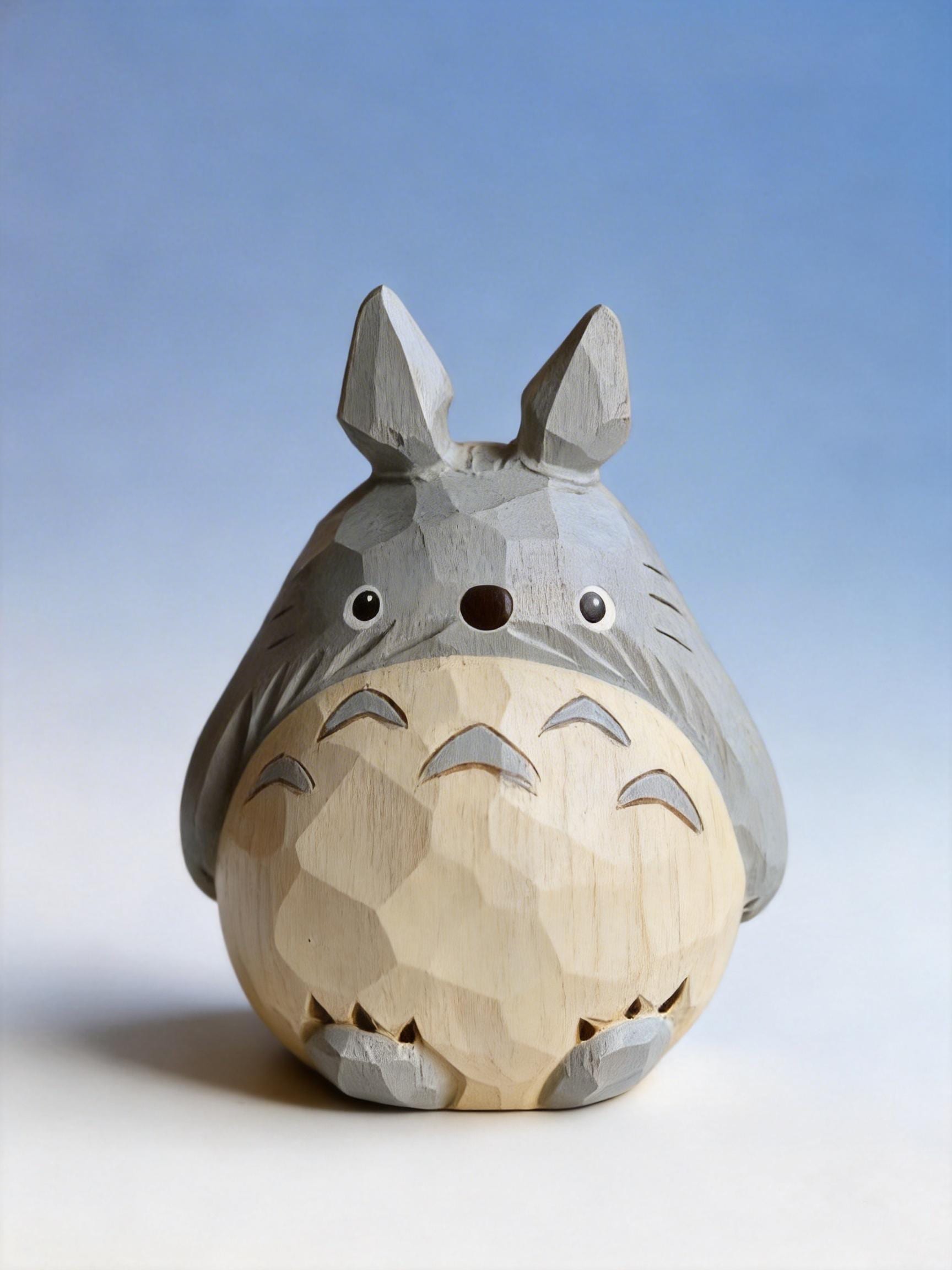 トトロ　彫刻　石像　大理石　工藝品 置物 飾り物 インテリア 祝い Totoro statue - Etsy 日本