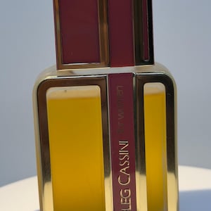 Vintage OLEG CASSINI By JOVAN Perfume Bottle Cologne Concentrate Bottle 2 oz 60ml Spray Eau de Parfum