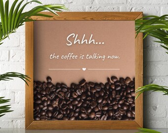 Coffee Art Print Set – Café Wall Decor, Barista Gift (Digital Download)