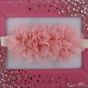 Headband Baby headband Yellow Flower Headband Elastic headband