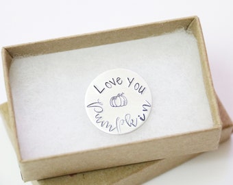 Love you Pumpkin Coin, Pocket Hug, Lucky Token