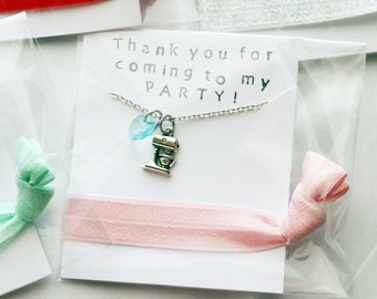 Baking Party Favors Birthday Party, Food Necklace, Children Jewelry Gift