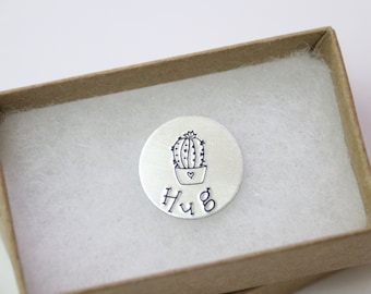 Cactus Hug, Pocket Hug, Lucky Token, Cactus Gift
