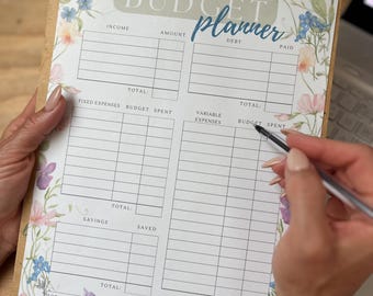 30+ page Home Management Printables: Family Organizer, Cleaning Schedule, Meal Planner, Budget Tracker, Household Planner, Chore Charts