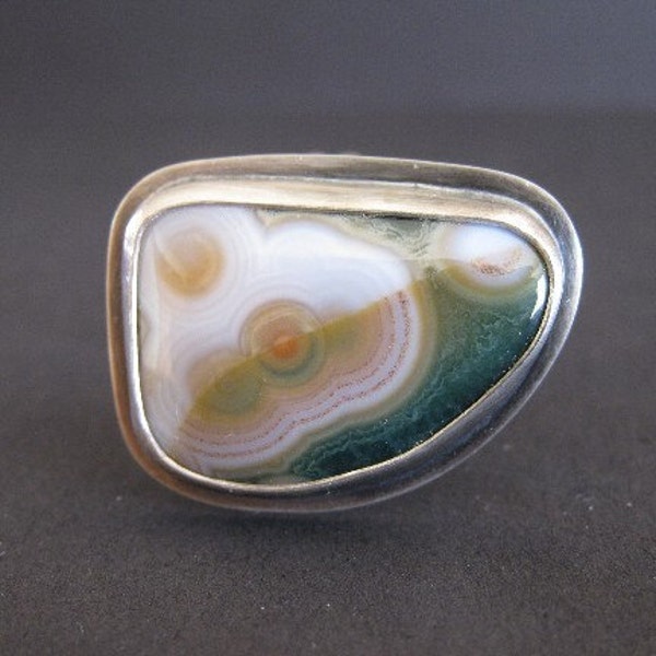 Handmade Ocean Jasper Ring