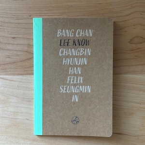 Stray Kids Laser-Engraved Notebook: K-Pop Fan Gift
