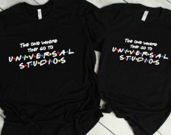 Friend&#39;s Vacation Shirt The One Where the Go To Universal