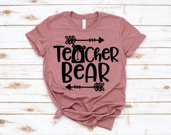 Download Teacher Bear Etsy