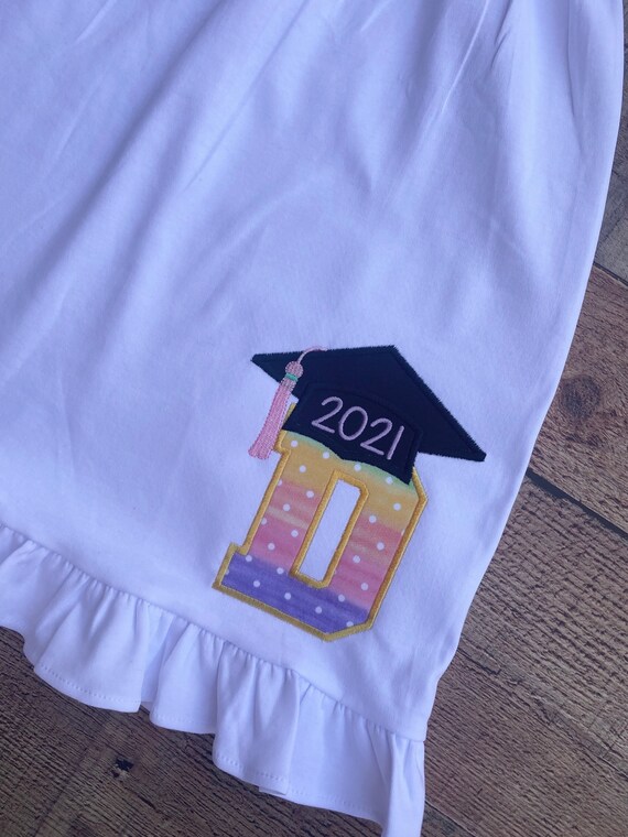Rainbow Preschool or Kindergarten Graduation Dress Outfit Rainbow Preschool or Kindergarten Graduation Dress Outfit