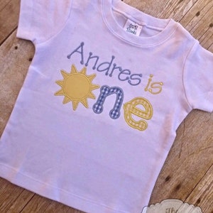You Are My Sunshine Birthday Shirt or Bodysuit Age One OR Two Available!