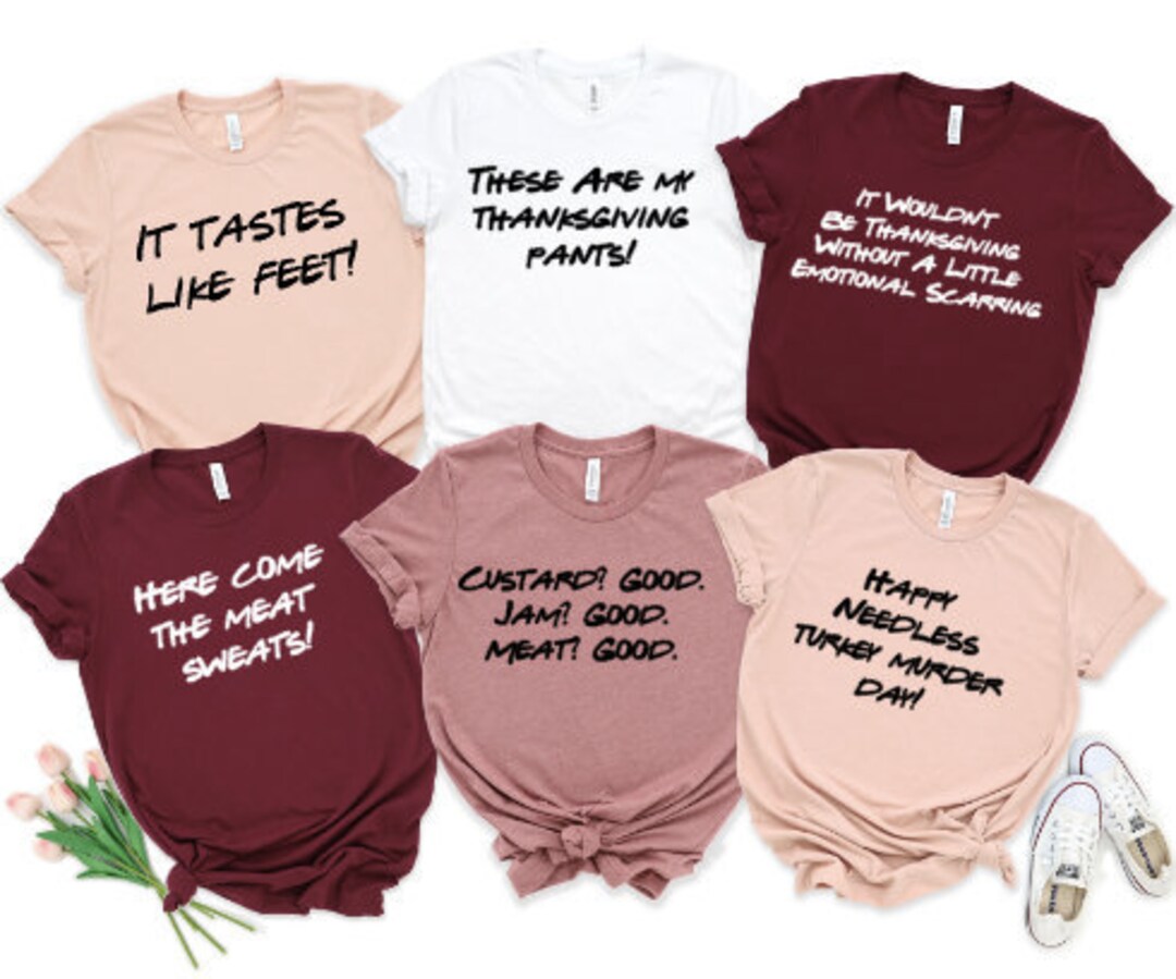 Six Phrases Friendsgiving Friends Turkey Head Thanksgiving Etsy