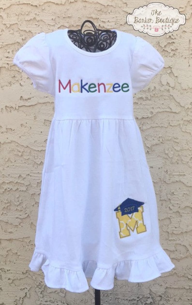 Preschool or Kindergarten Graduation Dress Outfit Etsy