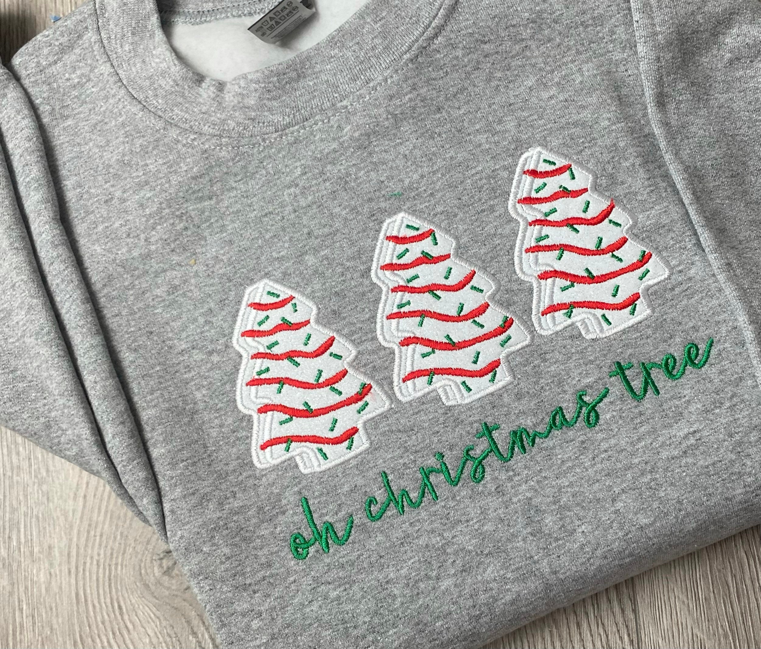 Embroidered Tree Sweatshirt - Etsy Embroidered Tree Sweatshirt - Etsy