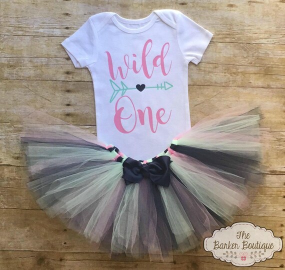 wild one birthday theme girl outfit