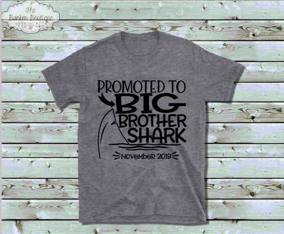 Promoted To Big Brother 2019 T-Shirt Pregnancy Announcement Promoted To Big Brother 2019 T-Shirt Pregnancy Announcement