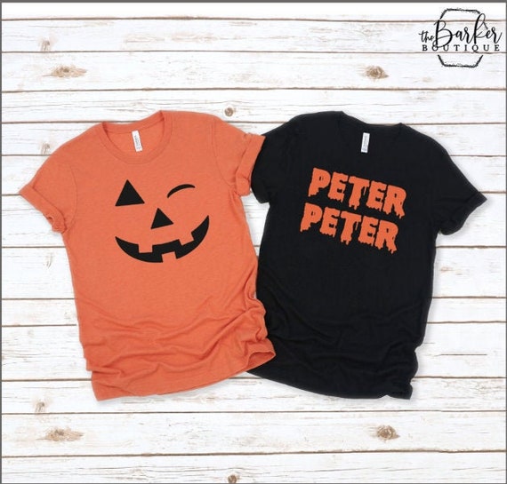 Peter Peter Pumpkin Eater Costume T-Shirt Peter Peter Pumpkin Eater Costume T-Shirt