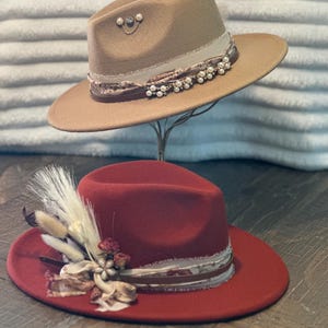 Hand-Burned Custom Hat: One-of-a-Kind Wearable Art. Great Christmas gifts