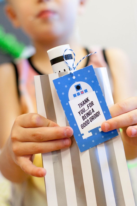 star wars theme printable favor tag instant download etsy