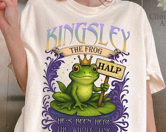 Villain Assistant PNG, Kingsley the Frog PNG, BookTok Fantasy Readers PNG, Villain Lover , Funny Romantasy Book Lover