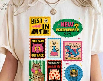 Dungeon Crawler Carl Comfort Colors Shirt, Princess Donut and Mongo Tee, Book Achievement T-Shirt, Booktok Shirt