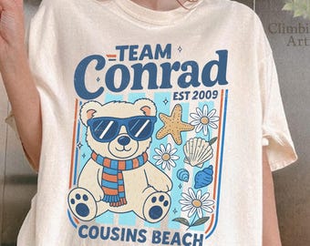 Team Conrad Comfort Colors Shirt, Junior Mint Bear T-Shirt, Cousins Strand TSITP Shirt, Sommer-Strand-T-Shirt, Team Conrad Cousins Beach T-Shirt
