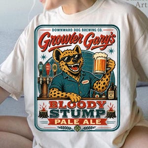 Dungeon Crawler Carl Growler Gary PNG, Princess Donut DCC Book Lover Gift Design, Downward Dog Brewing Co Inspired Digital Download