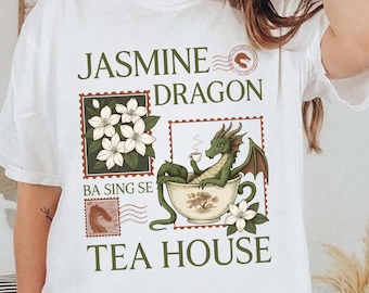 Jasmine Dragon Tea Shop Comfort Colors Shirt, Uncle Iroh T-Shirt, Avatar The Last Airbender Tee, Anime Lover Gift, Iroh Tea Shop Shirt