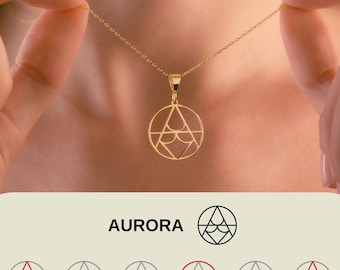Collier prénom en argent avec logo, collier prénom géométrique personnalisé, collier avec logo personnalisé, bijoux prénom délicats, cadeau design de Noël unique