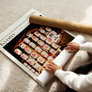 Travel inspired Japan wall art set of three digital download prints